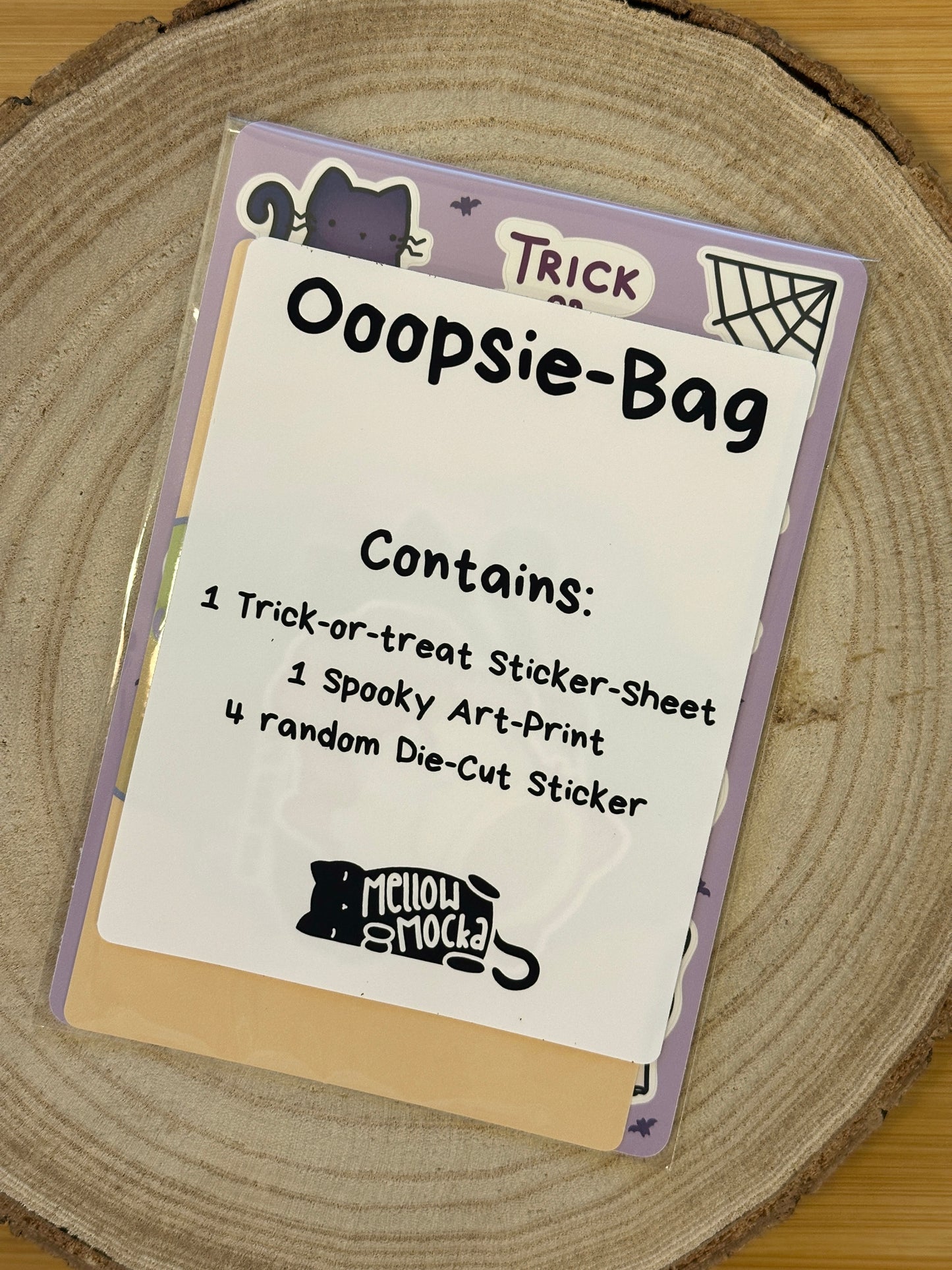 Halloween Cat Ooopsie-Bag