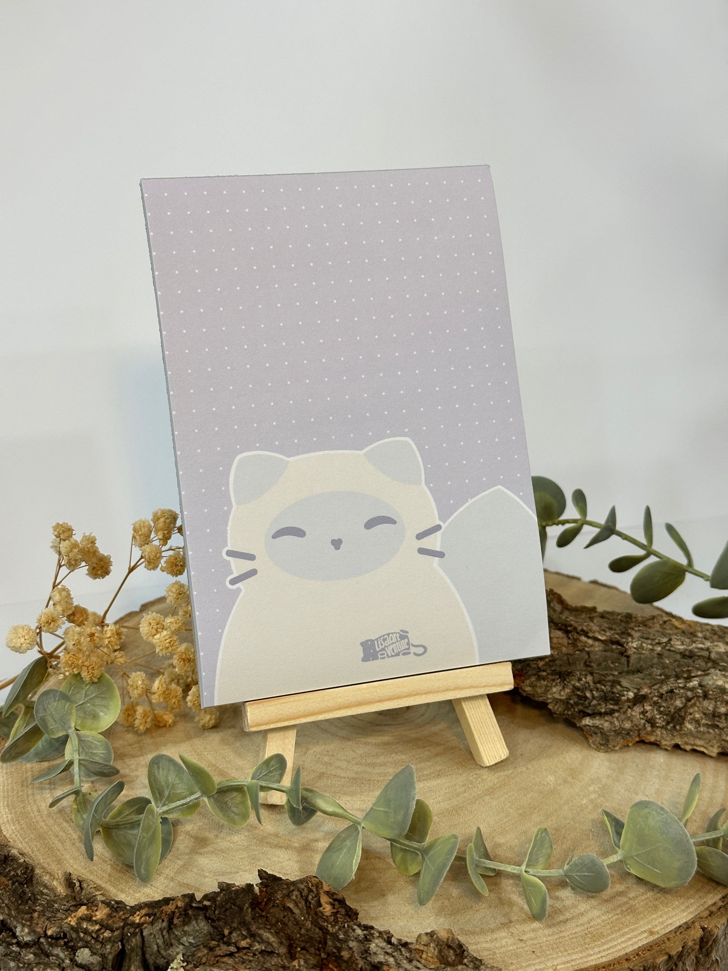 Dotted Cat Notepad