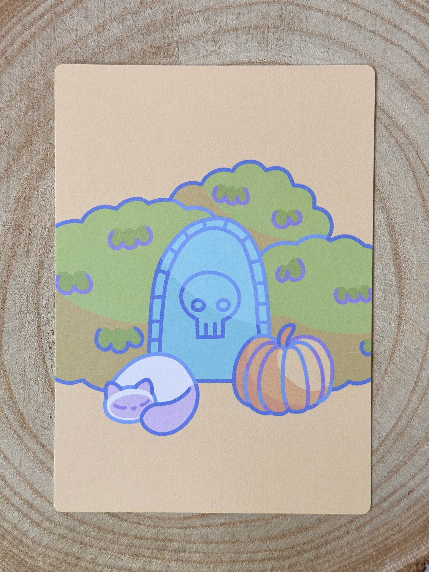 Spooky Cat Artprint